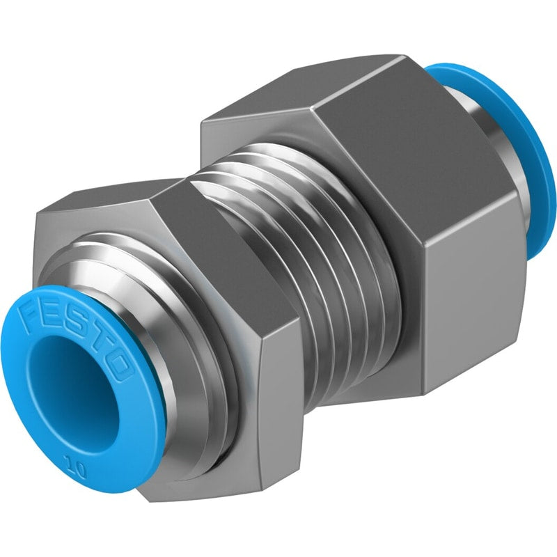 QSS-10-F Push-in bulkhead connector