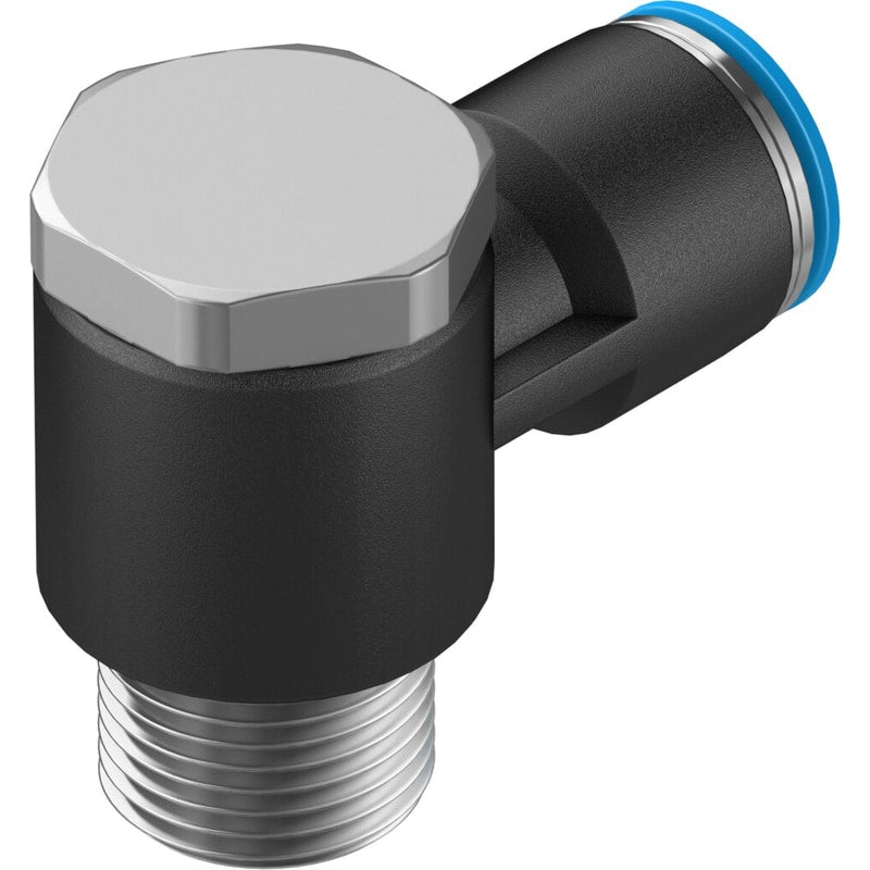 QSLV-3/8-10 Push-in L-fitting