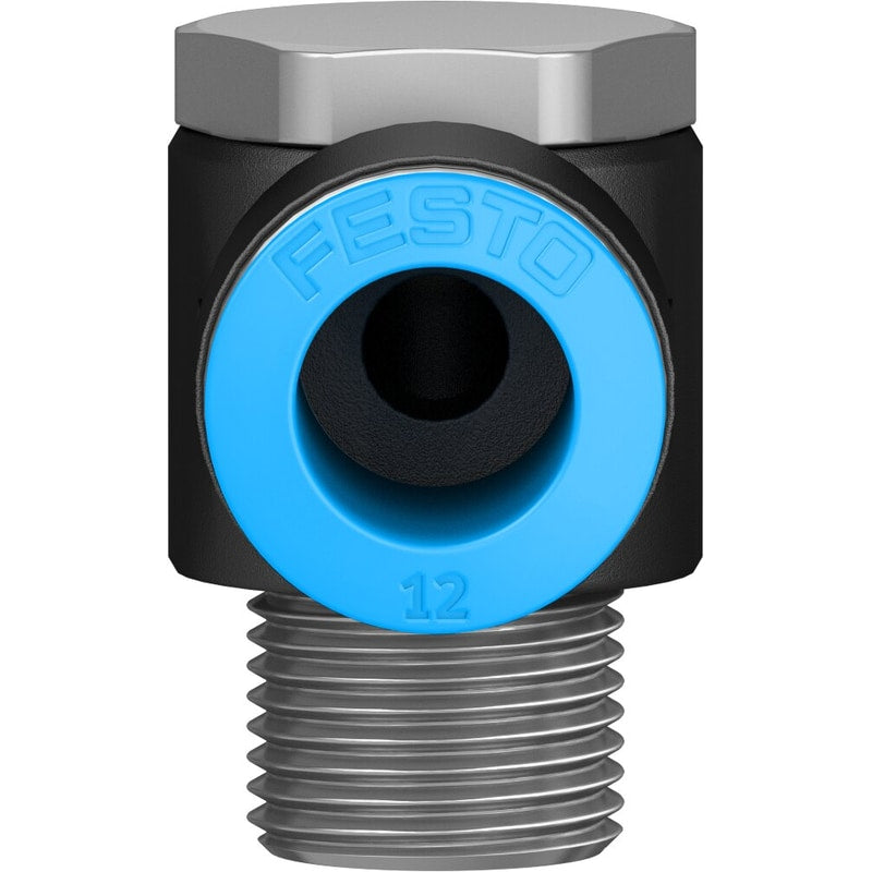 QSLV-3/8-12 Push-in L-fitting