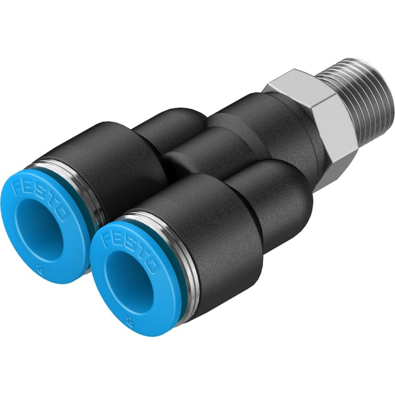QSY-1/8-8 Push-in Y-fitting