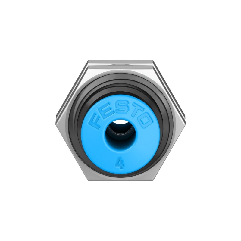 QSS-4 Push-in bulkhead connector