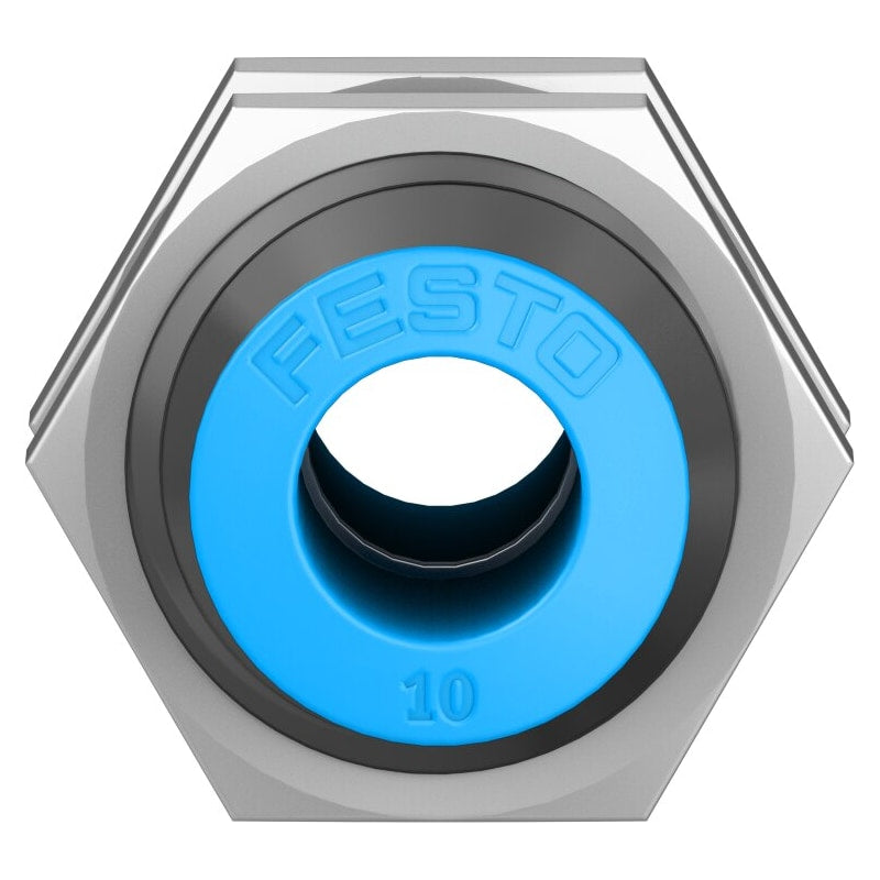 QSS-10 Push-in bulkhead connector