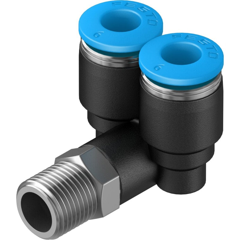 QSYL-1/8-6 push-in Y-fitting