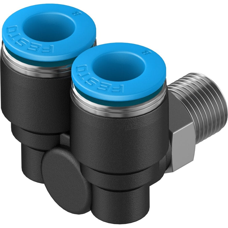 QSYL-1/8-8 push-in Y-fitting