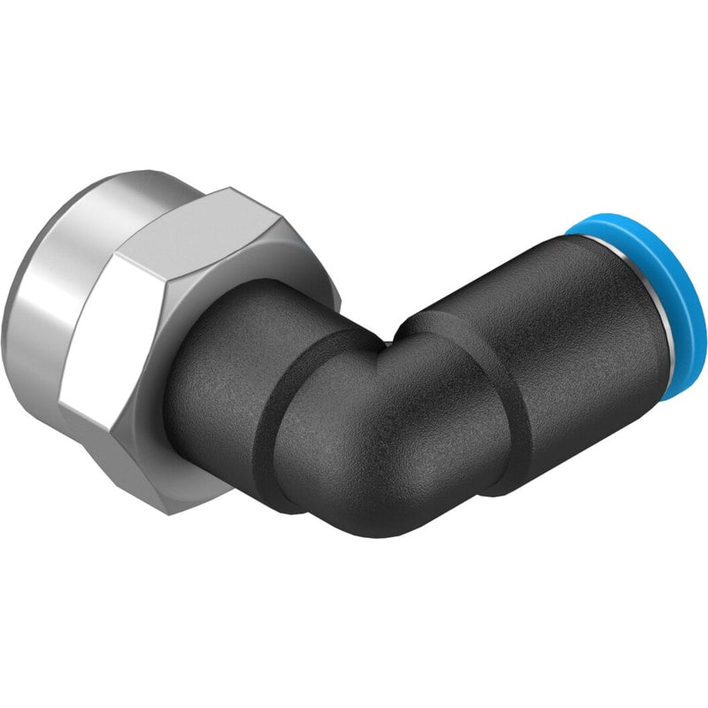 QSLF-1/8-4-B Push-in L-fitting