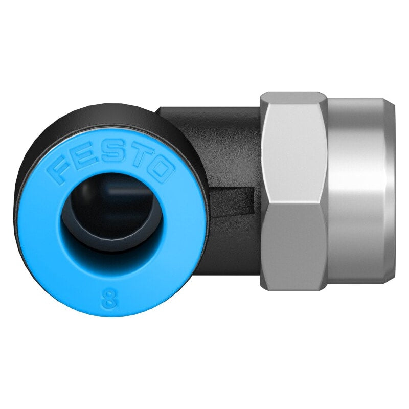 QSLF-1/8-8-B Push-in L-fitting