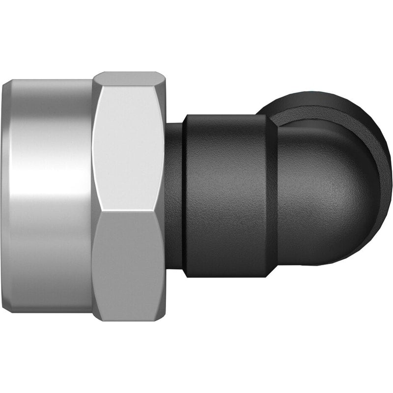 QSLF-3/8-8-B Push-in L-fitting