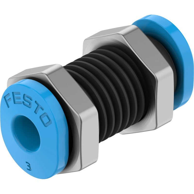 QSMS-3 Push-in bulkhead connector