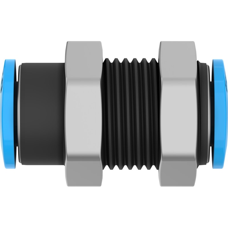 QSMS-6 Push-in bulkhead connector