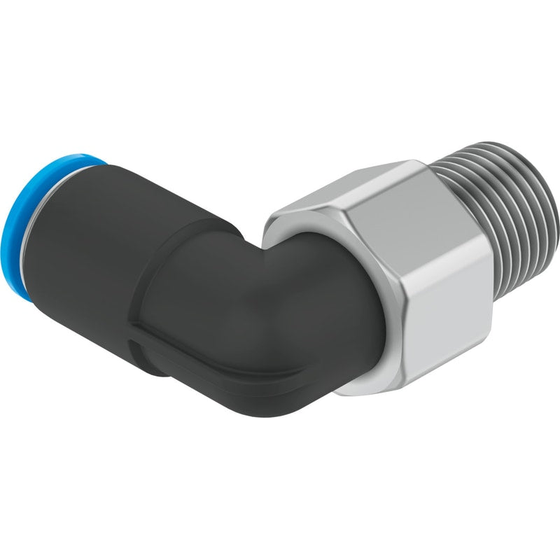 QSRL-1/4-8 push-in L-fitting, rotatable