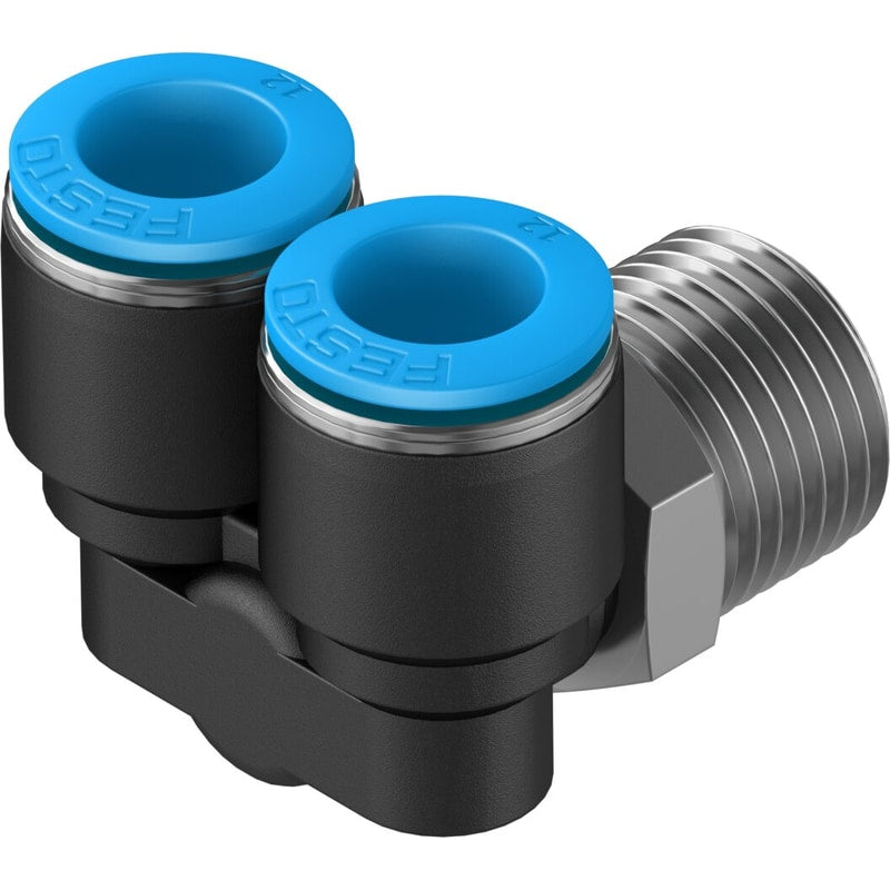 QSYL-1/8-5/16-U push-in T-fitting