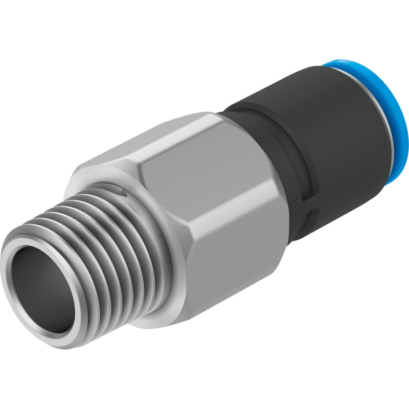 QSR-1/4-1/4-U rotary push-in fitting