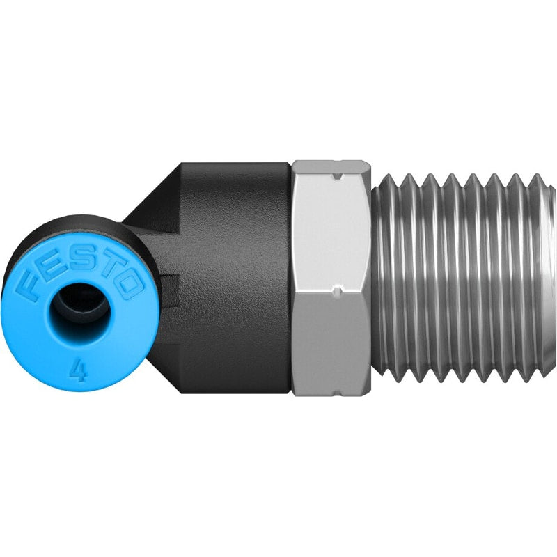 QSL-1/4-4 Push-in L-fitting