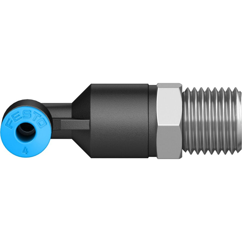 QSLL-1/4-4 Push-in L-fitting, long