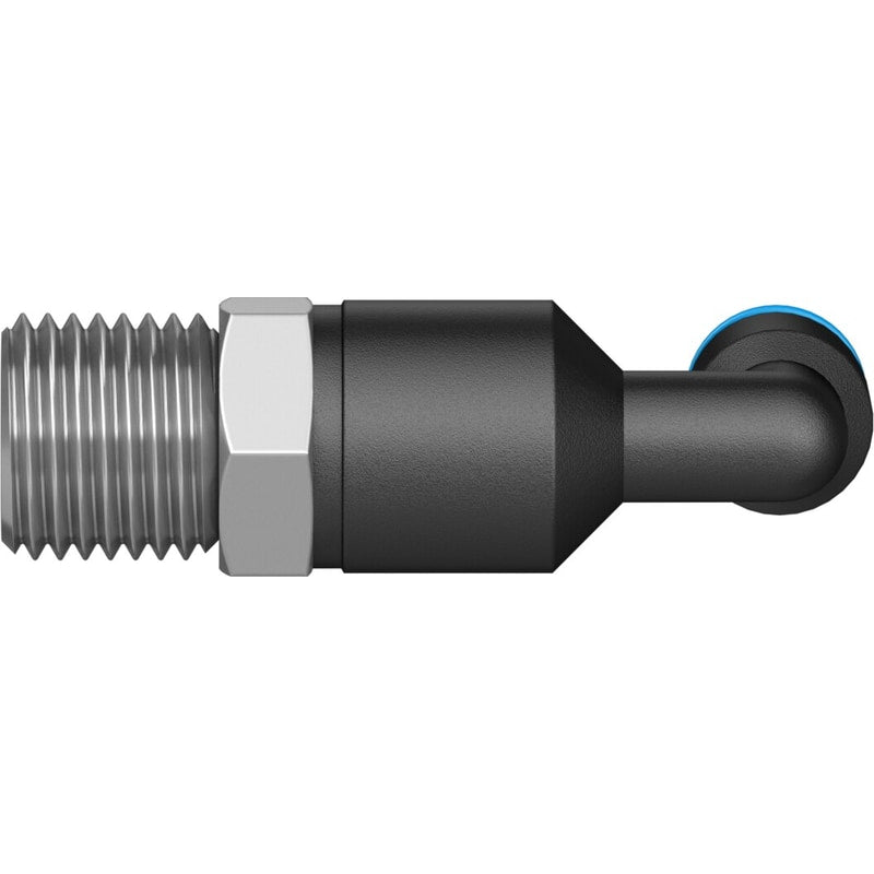 QSLL-1/4-4 Push-in L-fitting, long