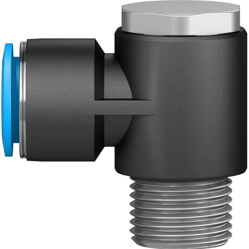 QSLV-1/2-5/8-U Push-in L-fitting