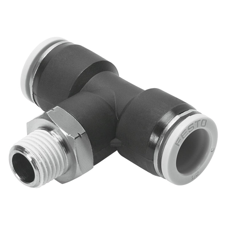QBT-3/8-3/8-U Push-in T-fitting