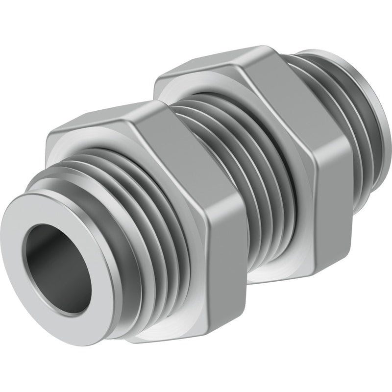 NPQM-H-Q8-E-P10 Push-in bulkhead connector