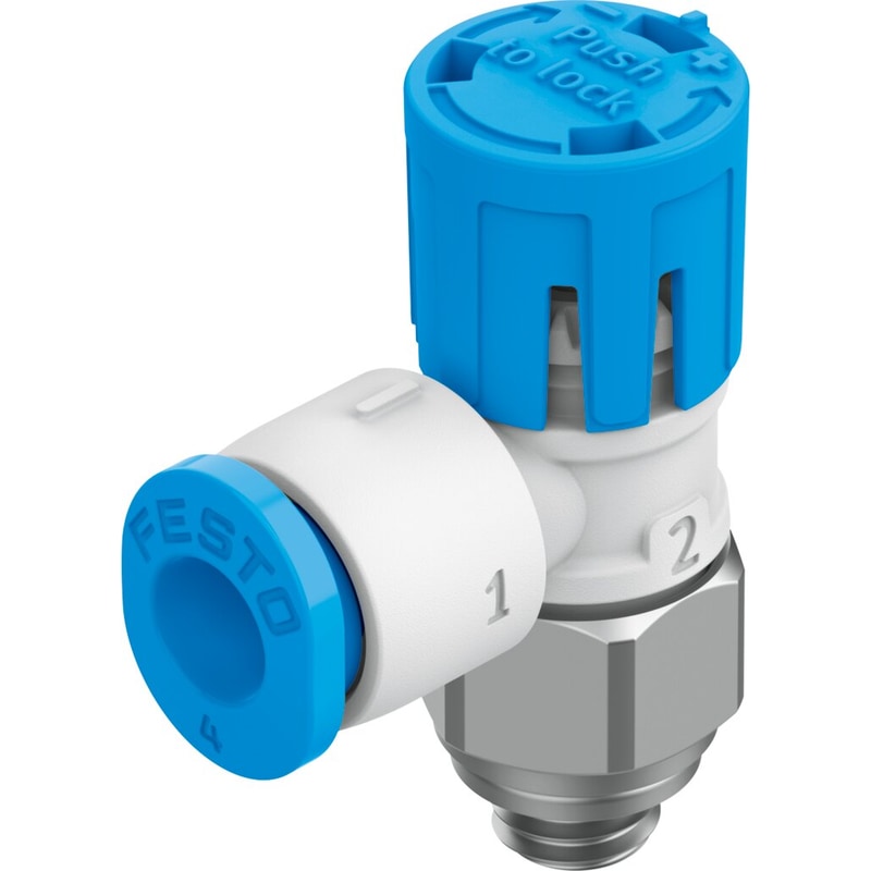 VFOE-LE-T-M5-Q4-P50 One-way flow control valve