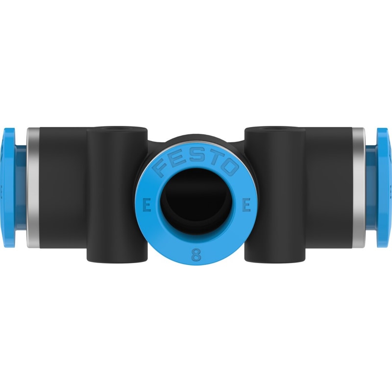 NPQE-T-Q8-E-F1A-P10 Push-in T-connector