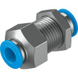 QSS-8-F Push-in bulkhead connector