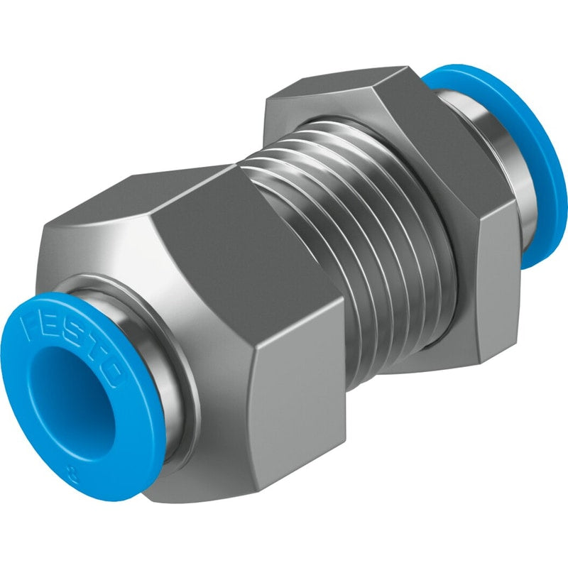 QSS-8-F Push-in bulkhead connector