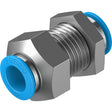 QSS-12-F Push-in bulkhead connector