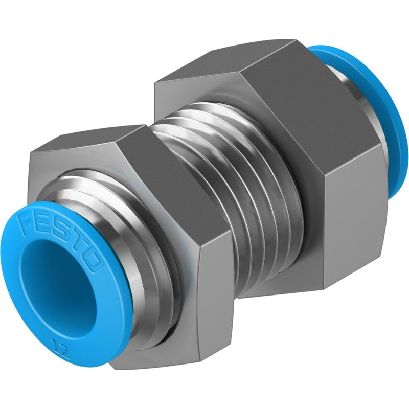 QSS-12-F Push-in bulkhead connector