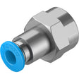 QSF-1/4-6-B-100 Push-in fitting