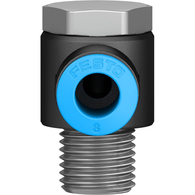QSLV-1/4-8-50 Push-in L-fitting
