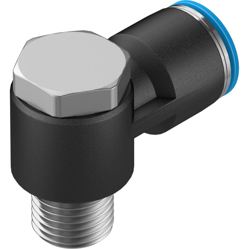 QSLV-1/4-10-50 Push-in L-fitting