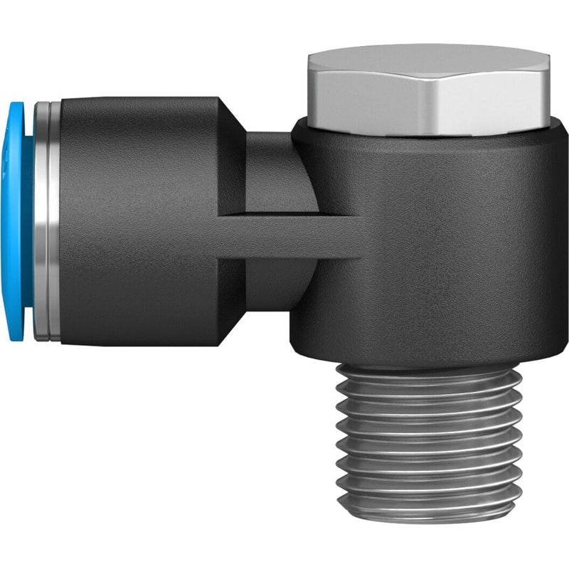 QSLV-1/4-10-50 Push-in L-fitting