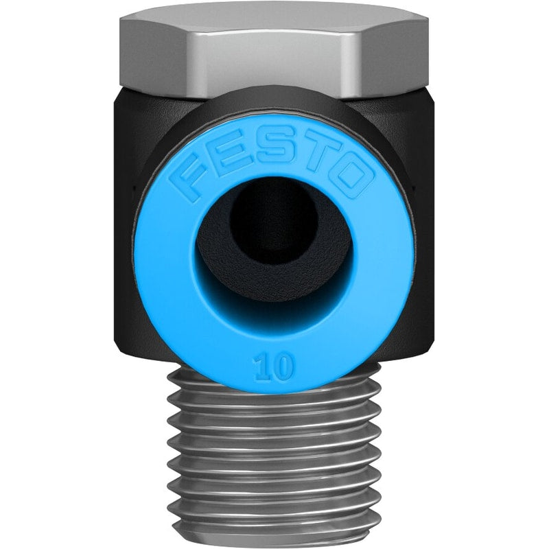 QSLV-1/4-10-50 Push-in L-fitting