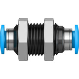 QSS-6-100 Push-in bulkhead connector