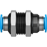 QSS-8-50 Push-in bulkhead connector