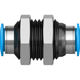 QSS-10-50 Push-in bulkhead connector