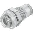 NPQP-H-Q8-E-FD push-in bulkhead connector
