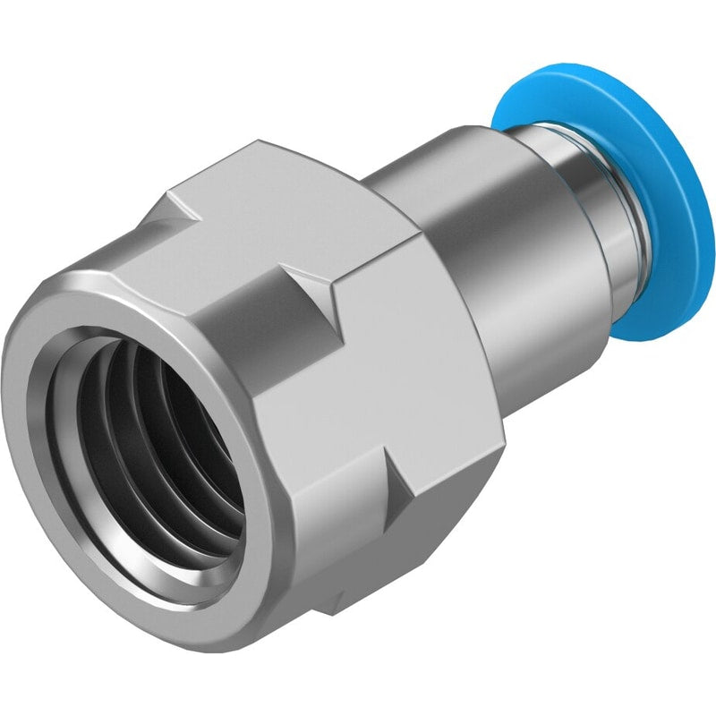 QSF-1/4-6-B Push-in fitting