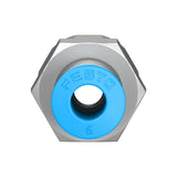 QSF-1/4-6-B Push-in fitting