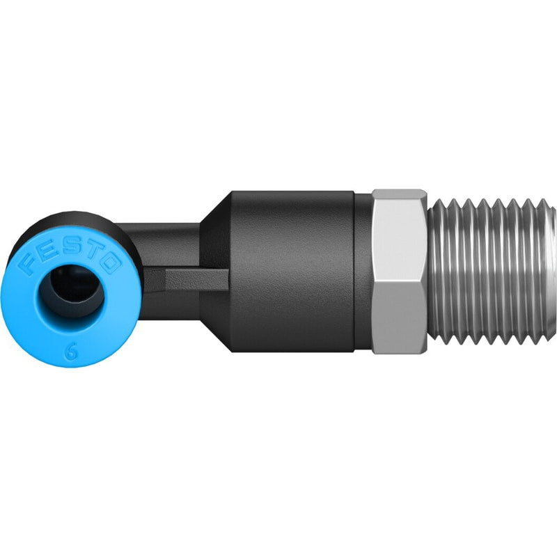 QSLL-1/4-6 Push-in L-fitting, long