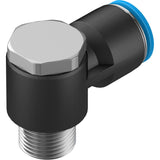 QSLV-3/8-12 Push-in L-fitting