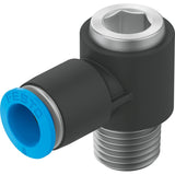 QSLV-1/4-8-I Push-in L-fitting
