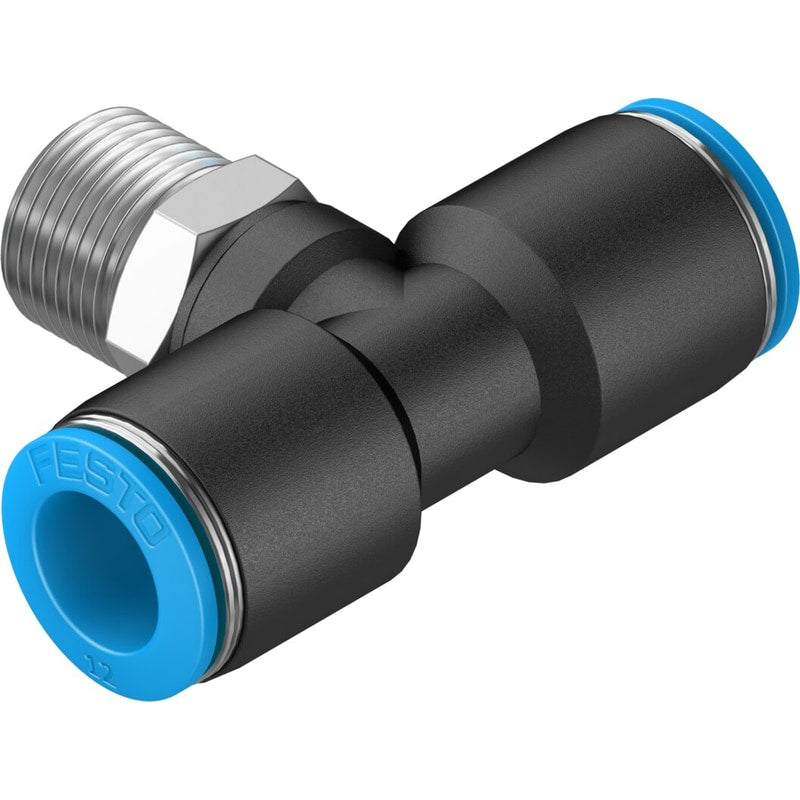 QST-3/8-12 Push-in T-fitting