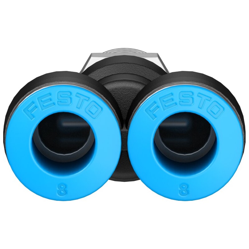 QSY-1/4-8 Push-in Y-fitting