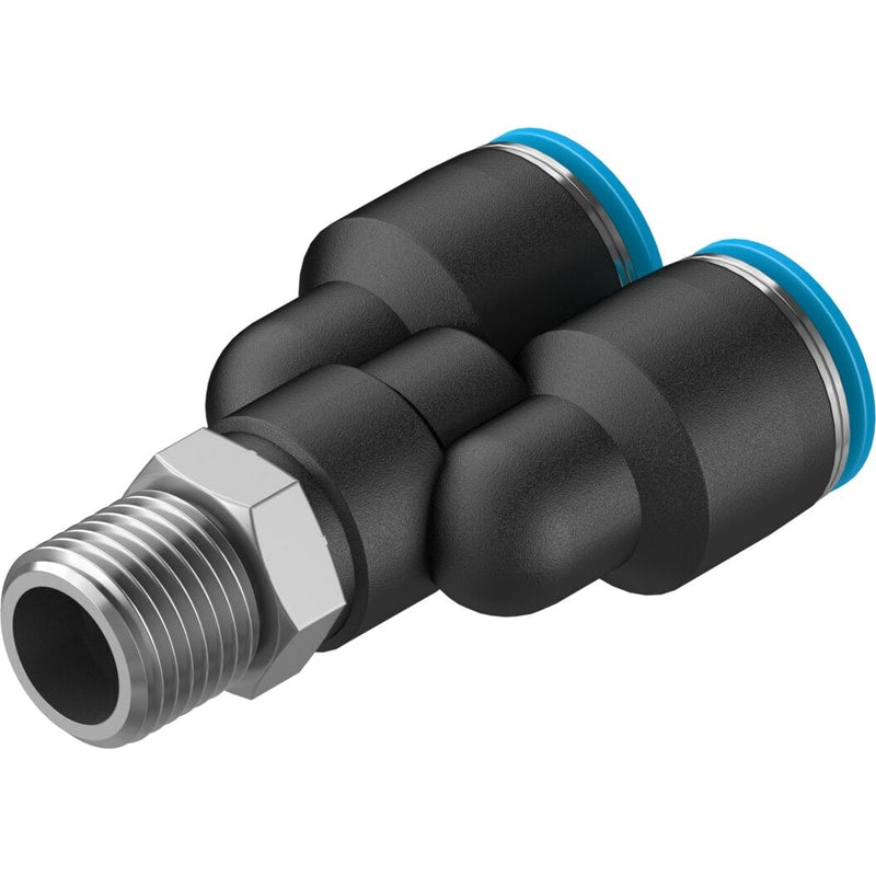 QSY-1/4-10 Push-in Y-fitting