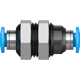QSS-4 Push-in bulkhead connector