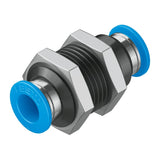 QSS-8 Push-in bulkhead connector
