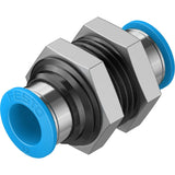 QSS-12 Push-in bulkhead connector