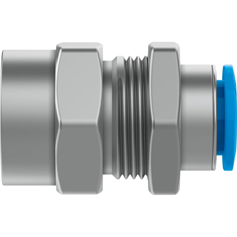 QSSF-1/4-8-B Bulkhead push-in fitting