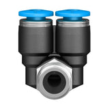 QSYL-1/8-4 push-in Y-fitting